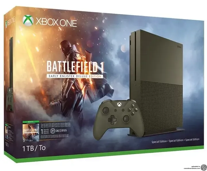 Microsoft Xbox One S Battlefield 1 Bundle (NA)