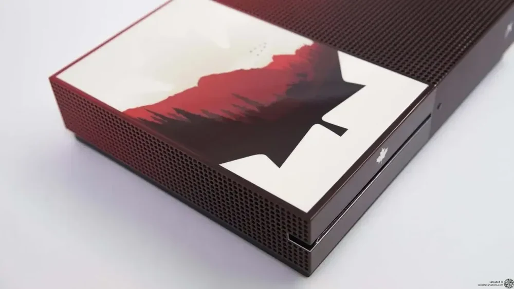Microsoft Xbox One S Canada 150 Anniversary Mountain