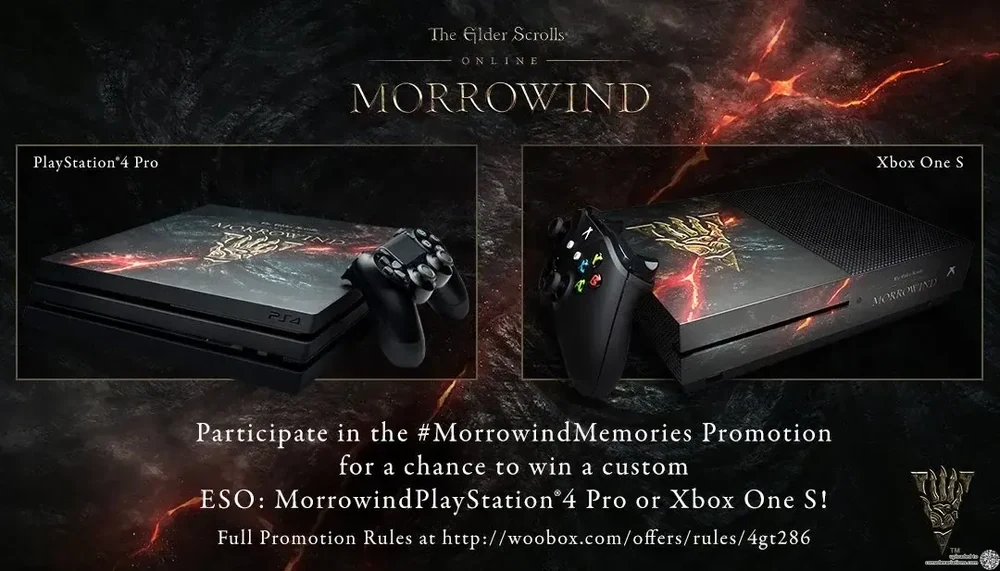 Microsoft Xbox One S Eso Morrowind Memories