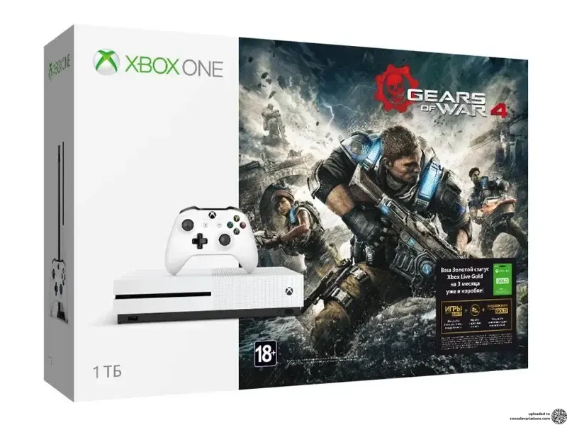 Microsoft Xbox One S Gears of War 4 Bundle (RUS)