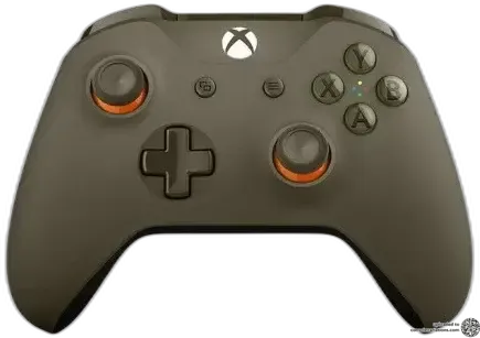 Microsoft Xbox One S Green/Orange Controller