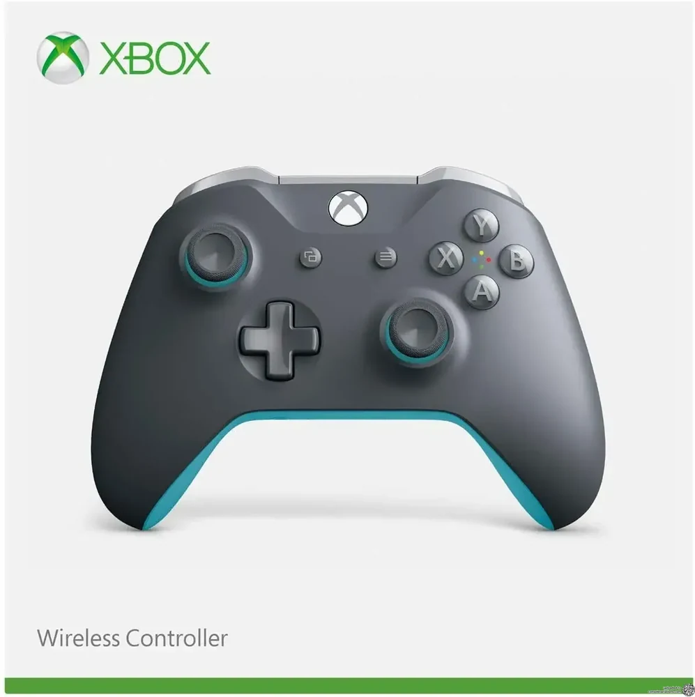 Microsoft Xbox One S Grey and Blue Controller (EU)