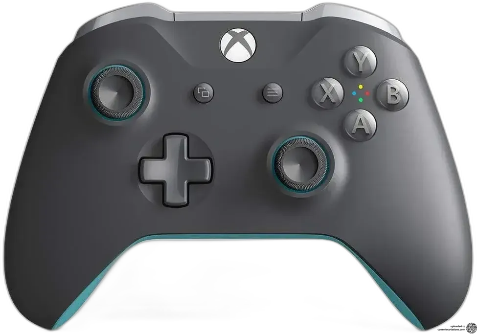 Microsoft Xbox One S; Grey/Blue Controller Controller