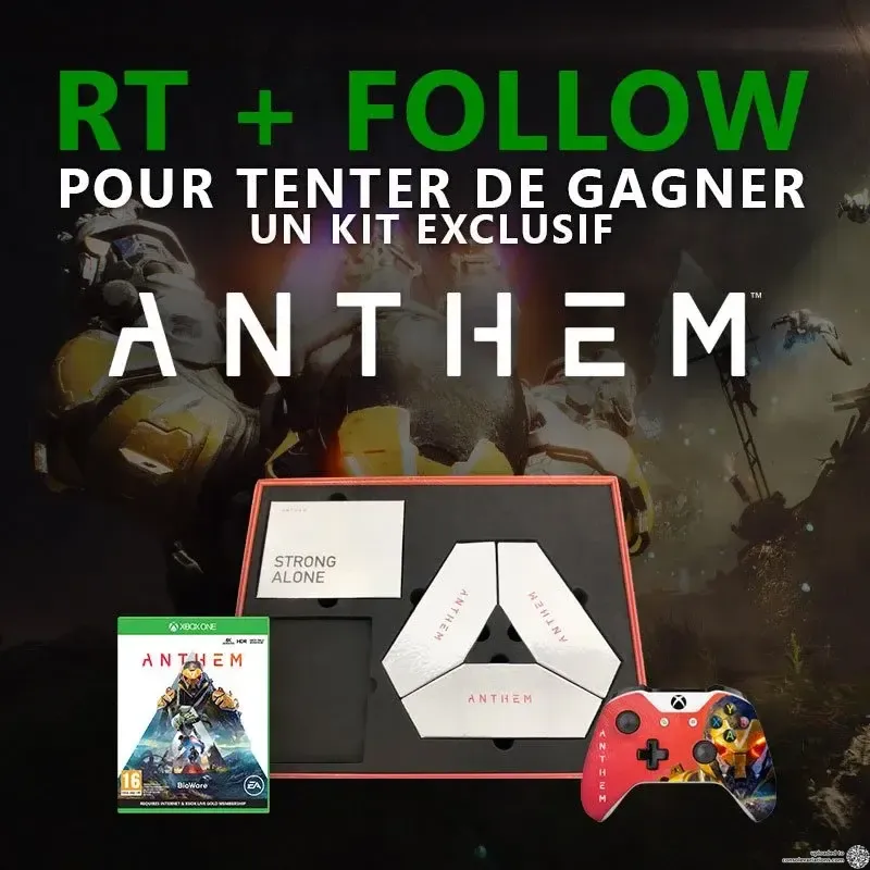 Microsoft Xbox One S Kit Anthem Controller