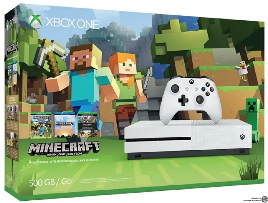 Microsoft Xbox One S Minecraft Bundle (NA)