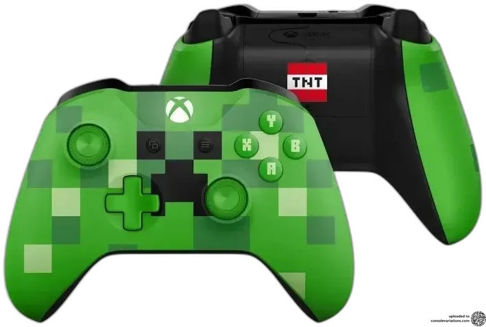 Microsoft Xbox One S MineCraft Creeper Controller