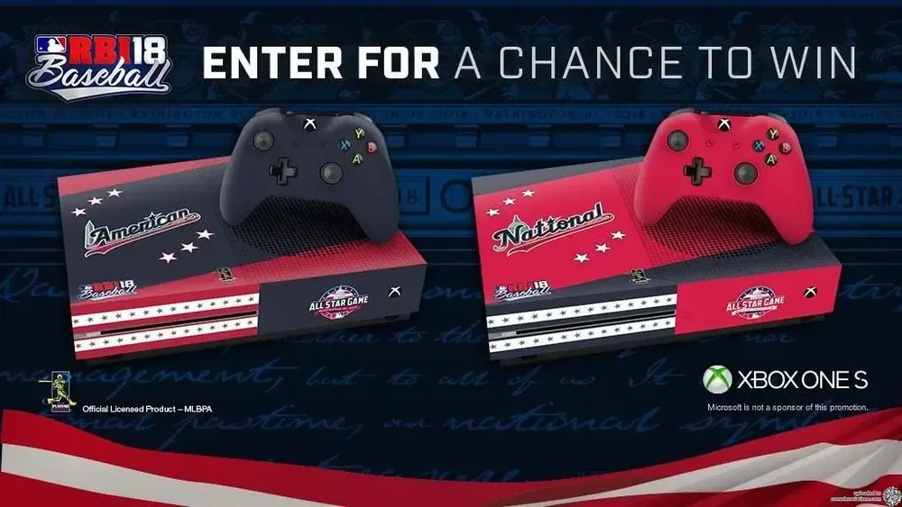 Microsoft Xbox One S MLB RBI Baseball All Star Game 2018