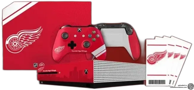 Microsoft Xbox One S NHL Detroit Red Wings