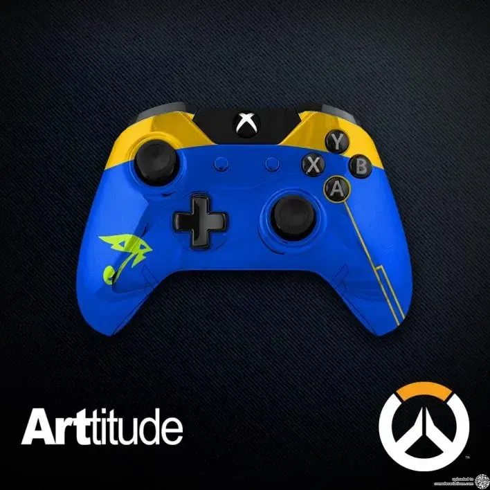 Microsoft Xbox One S Overwatch Pharah Controller