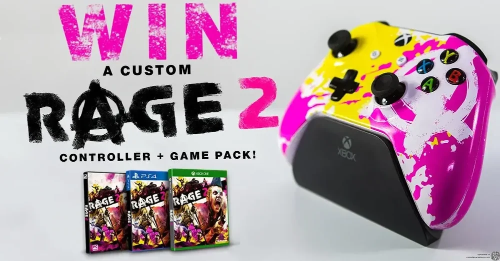 Microsoft Xbox One S Rage 2 Model 2 Controller