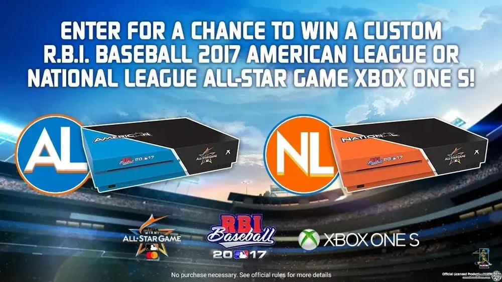 Microsoft Xbox One S RBI Baseball All-Star Game 2017