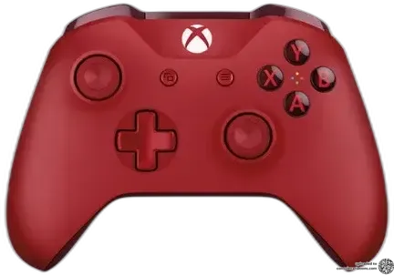 Microsoft Xbox One S Red Controller