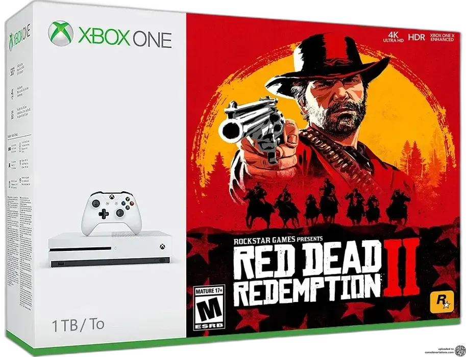 Microsoft Xbox One S Red Dead Redemption 2 1TB Bundle