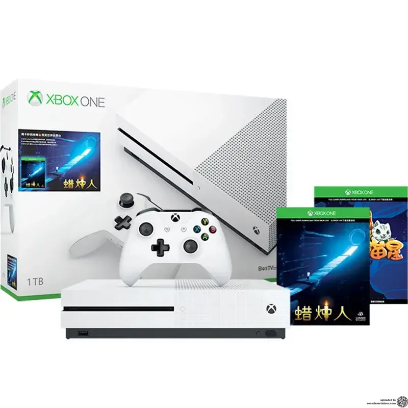 Microsoft Xbox One S Space Battle Candy Man + Octopus Bundle