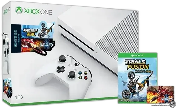 Microsoft Xbox One S Trials Fusion and Thunderbolts 5 Bundle