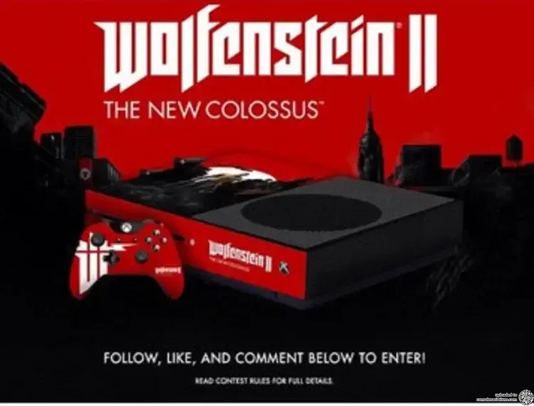 Microsoft Xbox One S Wolfenstein II