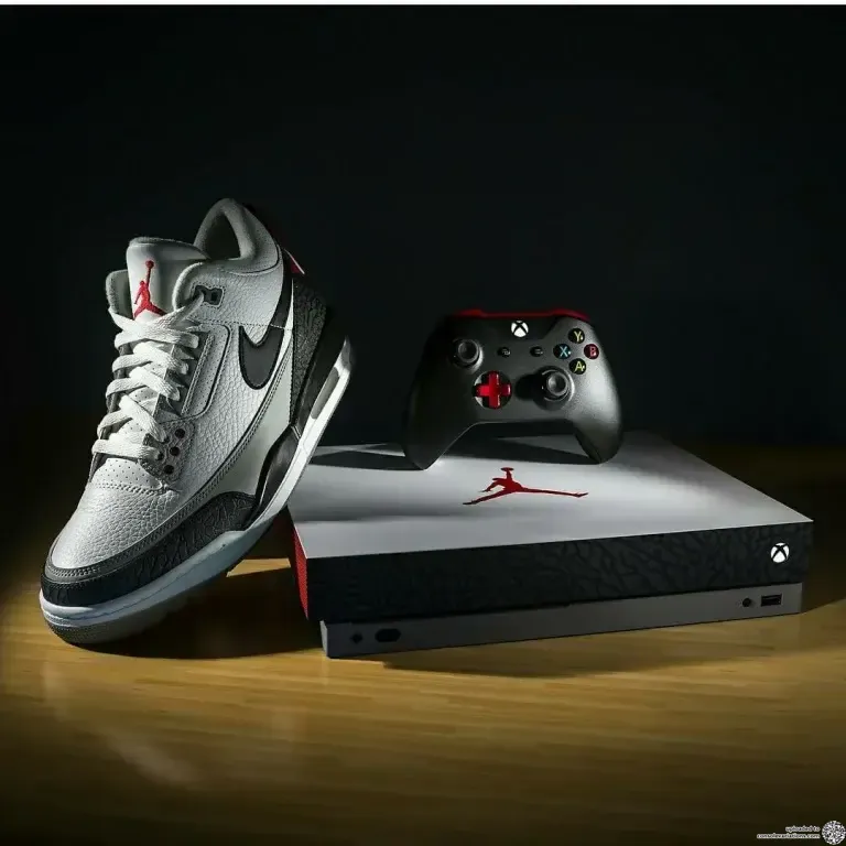 Microsoft Xbox One X Air Jordan III Free Throw Line