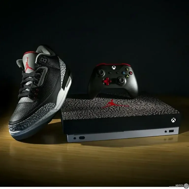 Microsoft Xbox One X Air Jordan III Tinker