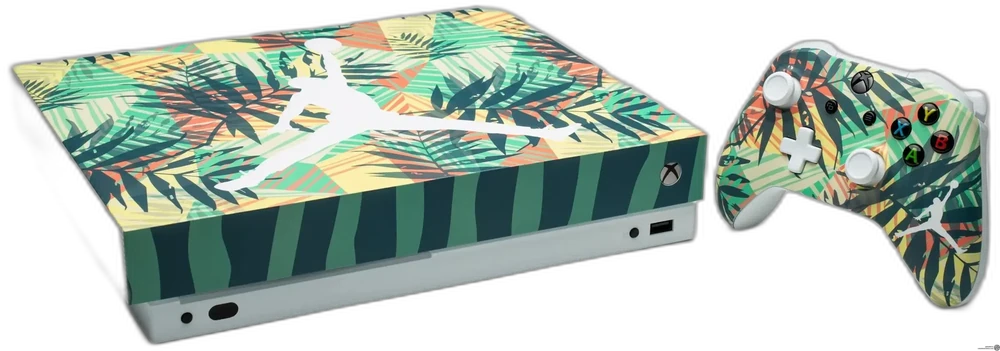 Microsoft Xbox One X Air Jordan Jungle