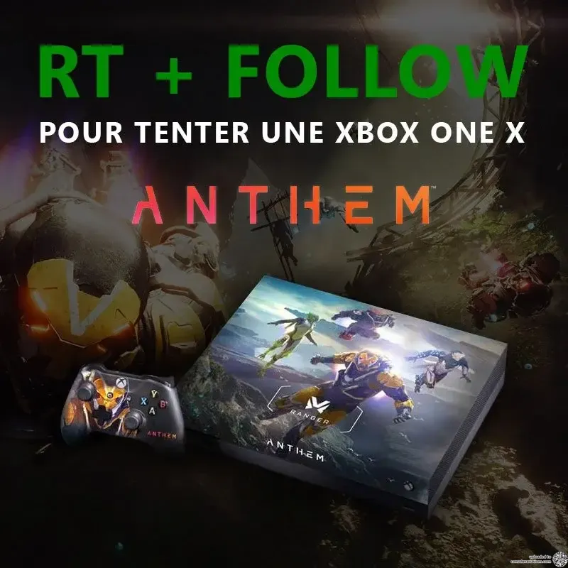 Microsoft Xbox One X Anthem Ranger