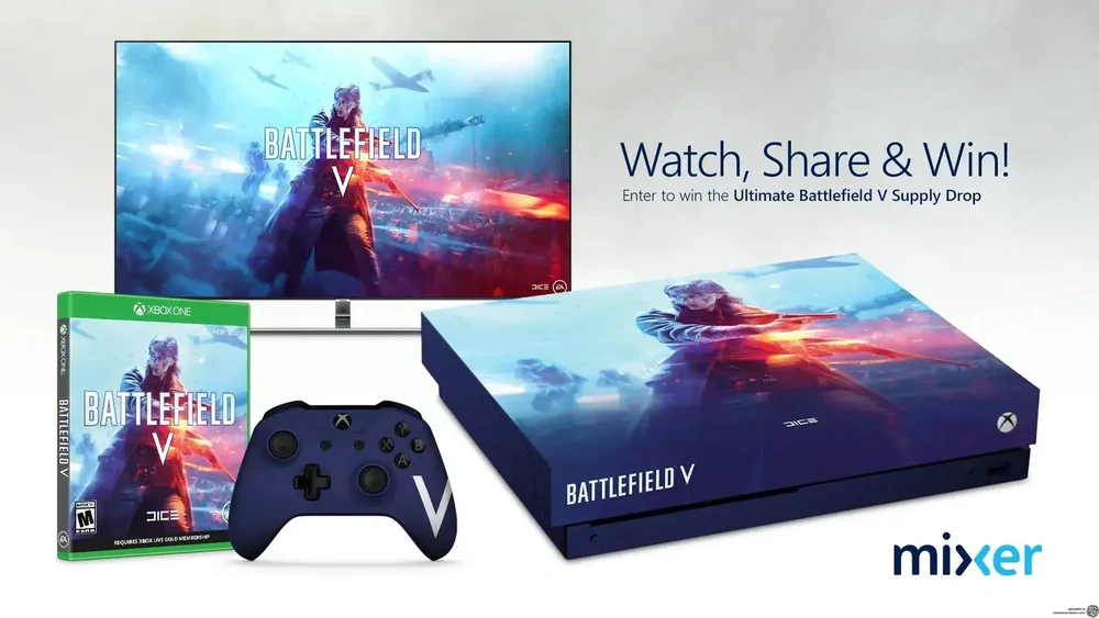 Microsoft Xbox One X Battlefield 5