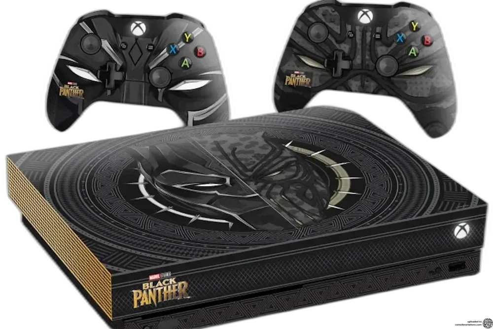 Microsoft Xbox One X Black Panther