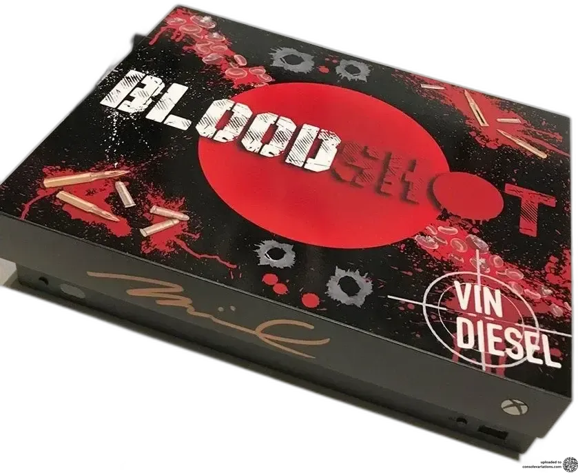 Microsoft Xbox One X Bloodshot