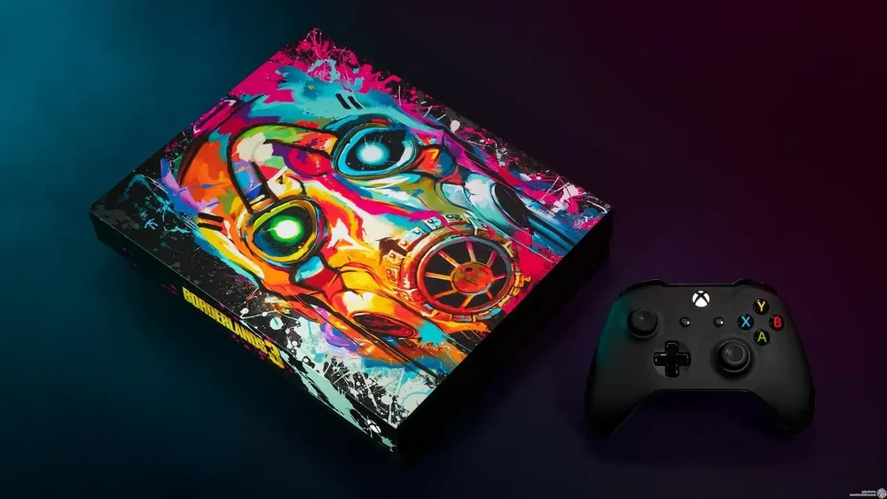 Microsoft Xbox One X Borderlands 3 Psycho-Delic