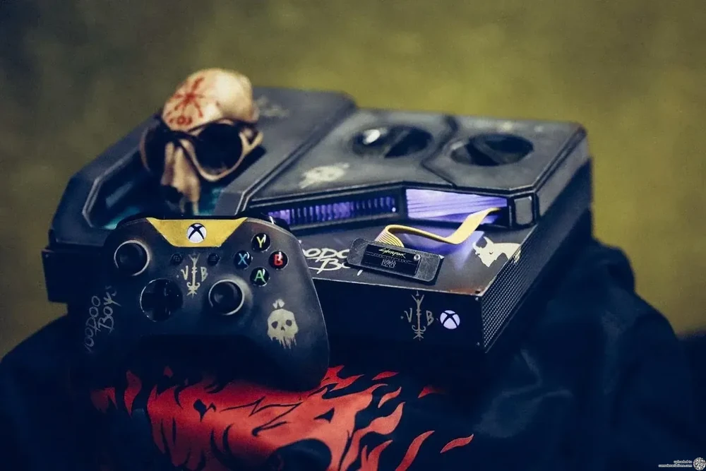Microsoft Xbox One X Cyberpunk2077 Voodoo Boy