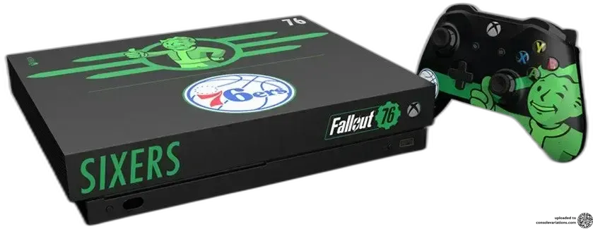 Microsoft Xbox One X Fallout 76 Radioactive