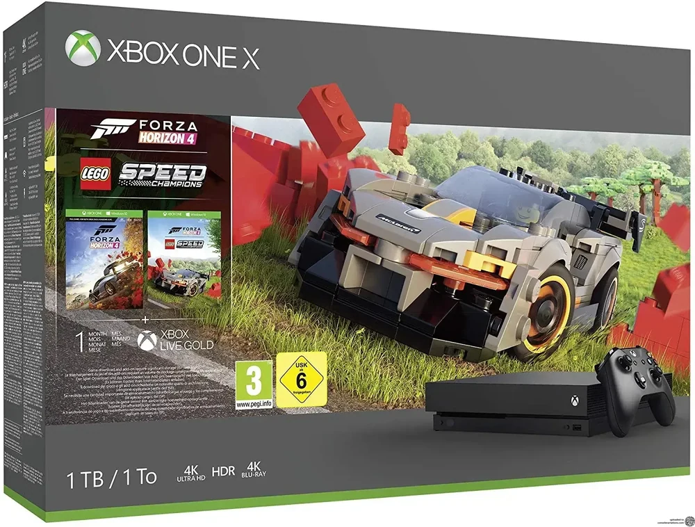 Microsoft Xbox One X Forza Horizon 4 + LEGO Speed Champions Bundle