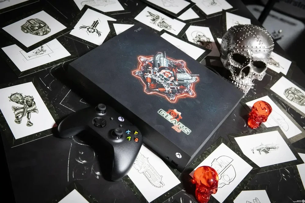 Microsoft Xbox One X Gears Ink