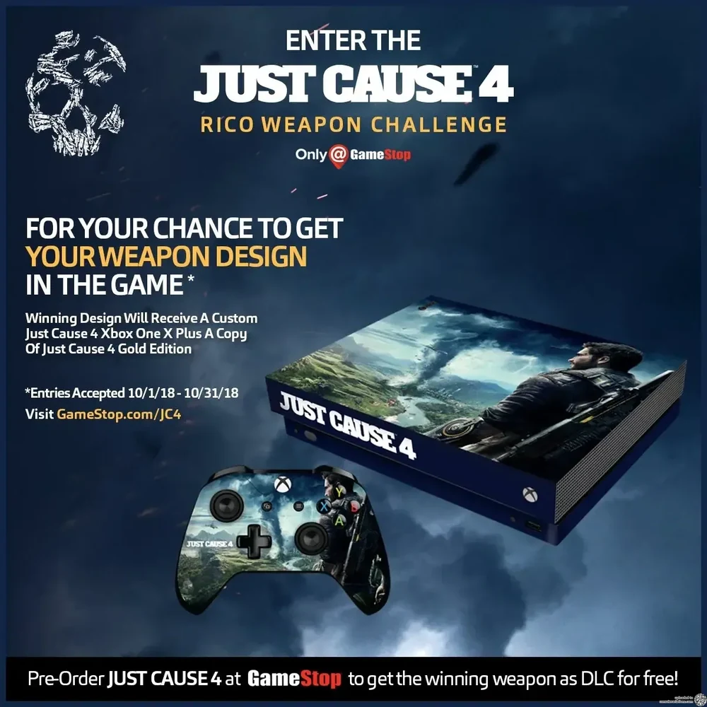 Microsoft Xbox One X Just Cause 4