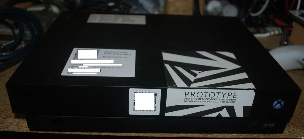 Microsoft Xbox One X Late Prototype