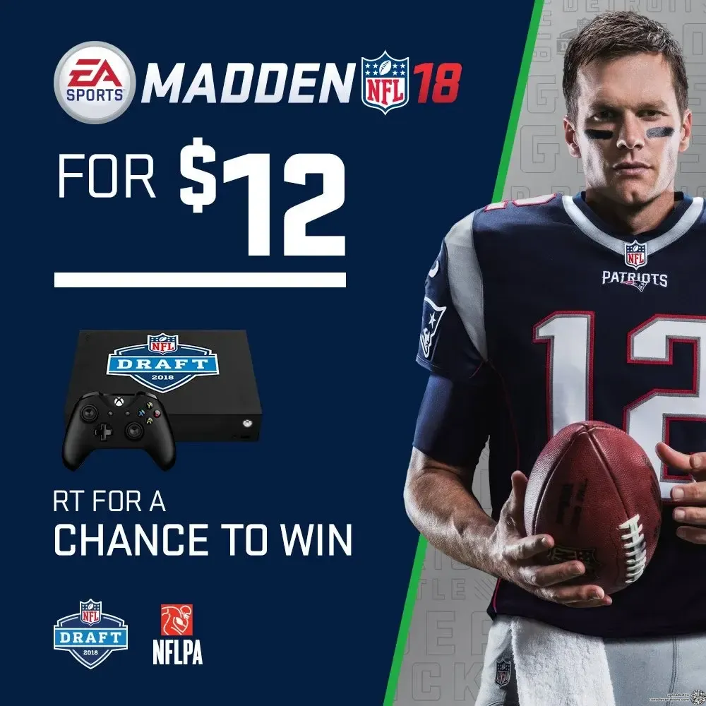 Microsoft Xbox One X Madden NFLPA 18