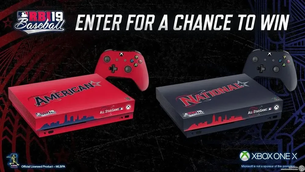 Microsoft Xbox One X MLB Rbi Baseball All Star 2019