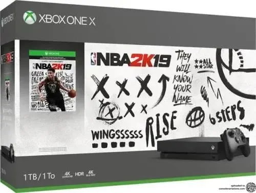 Microsoft Xbox One X NBA 2K19 Bundle
