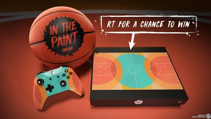 Microsoft Xbox One X Nba2K19 Courts Coral