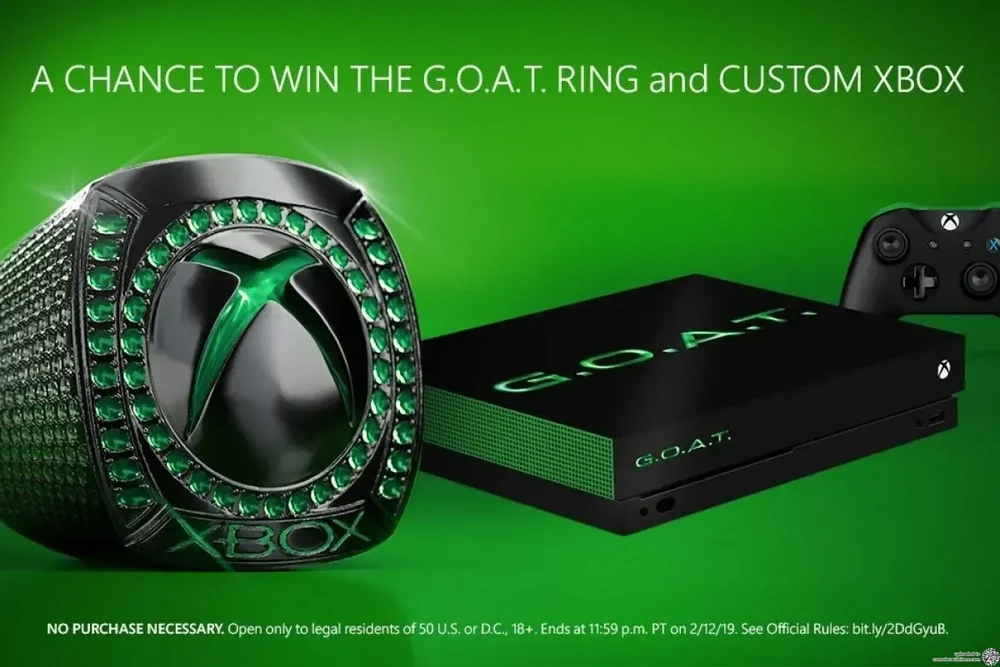 Microsoft Xbox One X NFL Madden 19 G.O.A.T