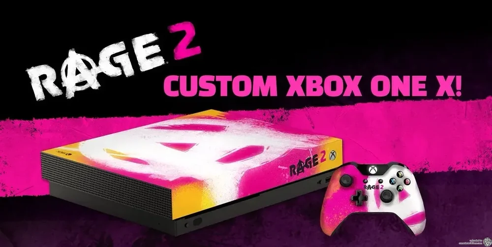 Microsoft Xbox One X Rage 2 Model 2