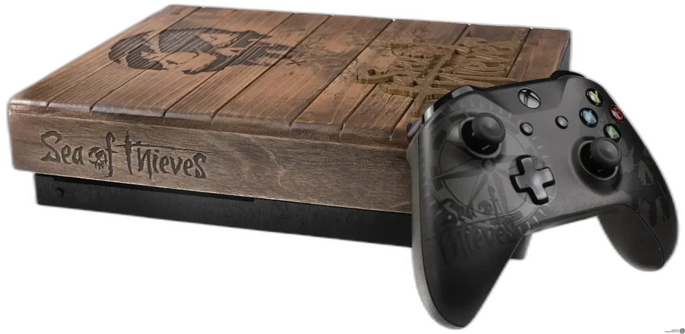 Microsoft Xbox One X Sea of Thieves Wooden