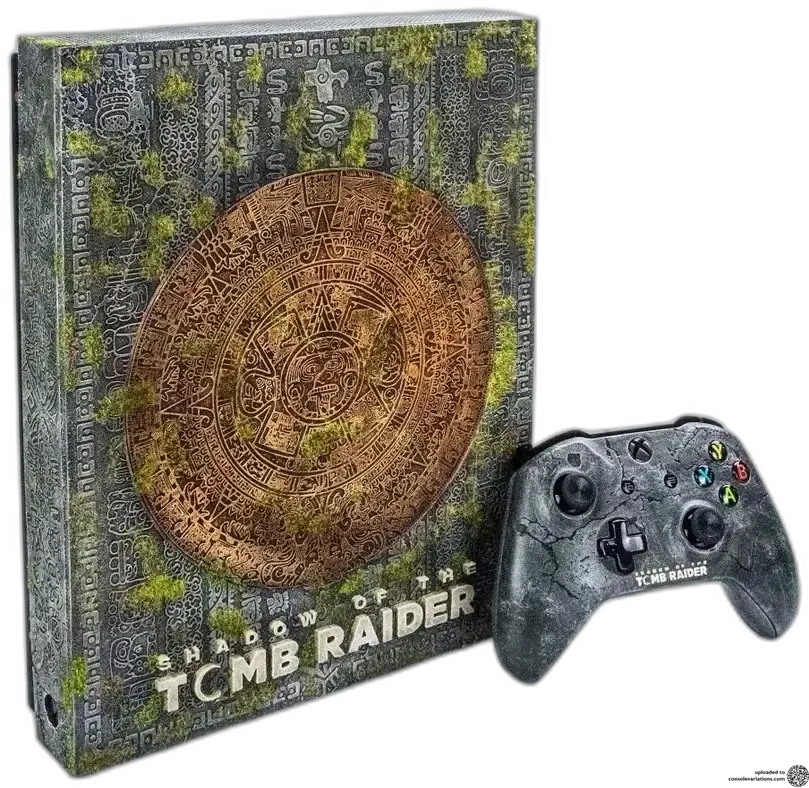 Microsoft Xbox One X Shadow of the Tomb Raider Model 2