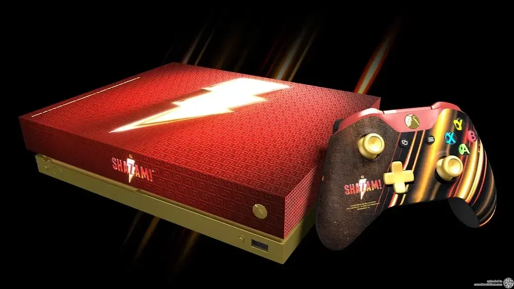 Microsoft Xbox One X Shazam
