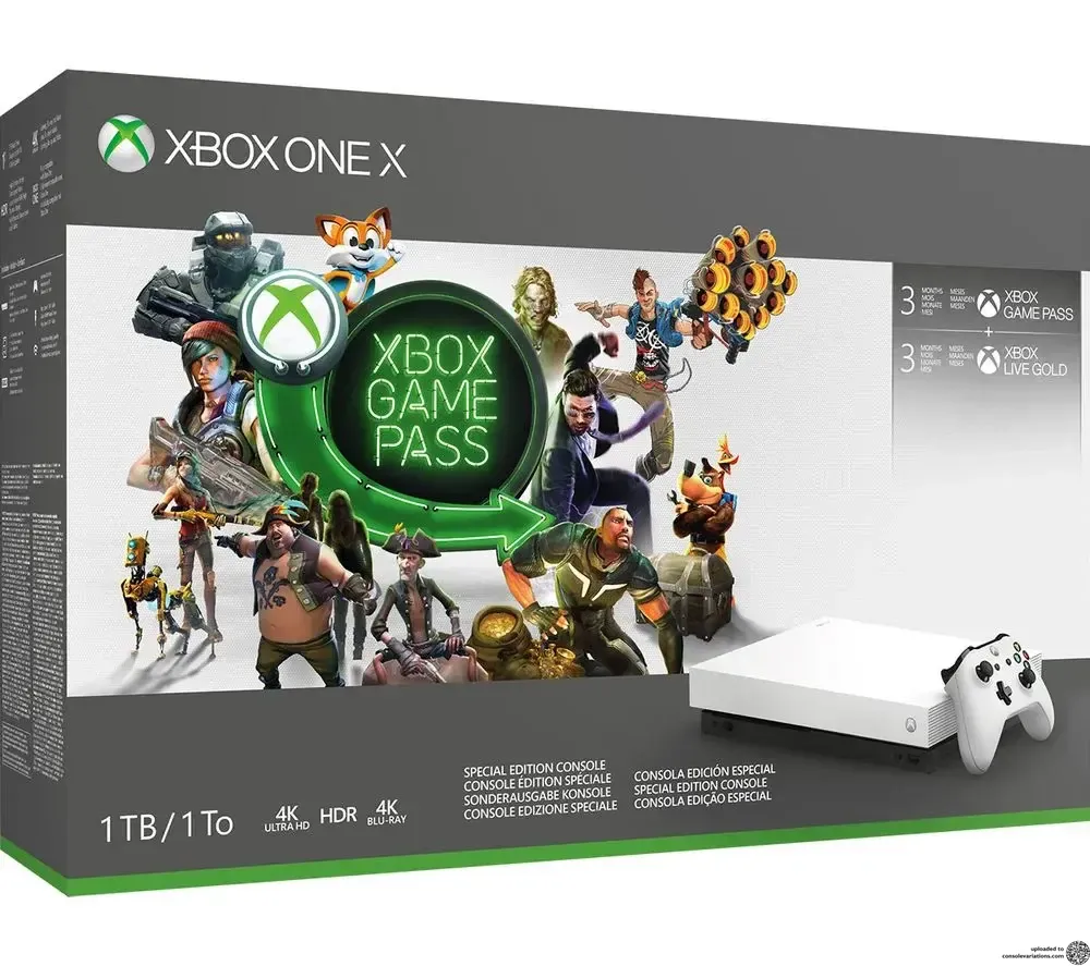 Microsoft Xbox One X Starter Bundle