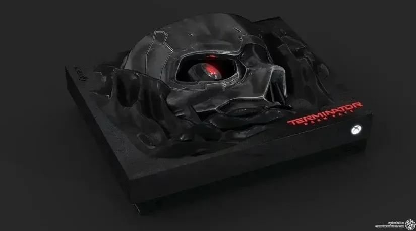 Microsoft Xbox One X Terminator Dark Fate