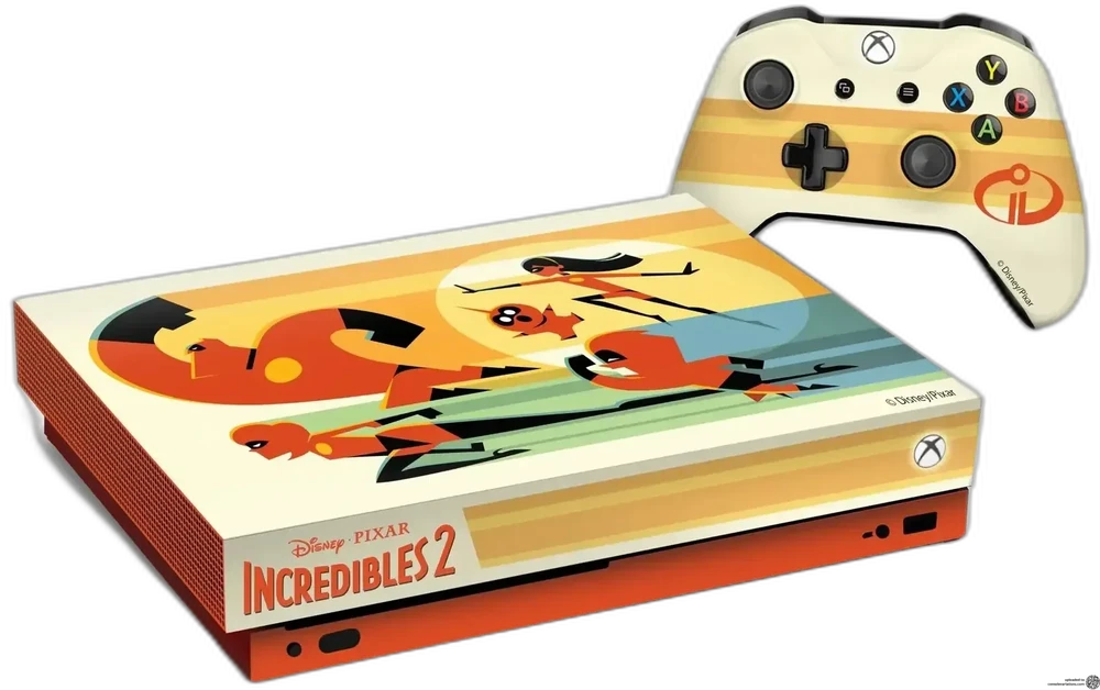 Microsoft Xbox One X Thé Incredibles 2 Characters Consoles
