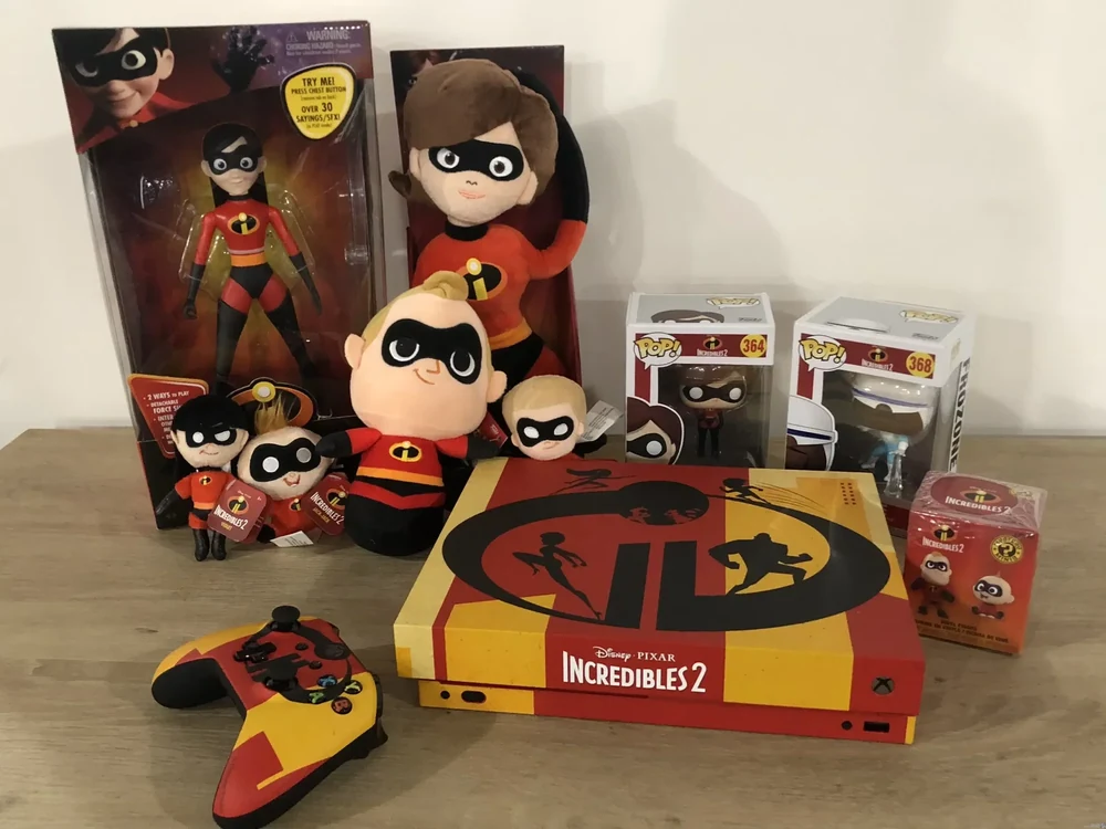 Microsoft Xbox One X The Incredibles 2 Logo