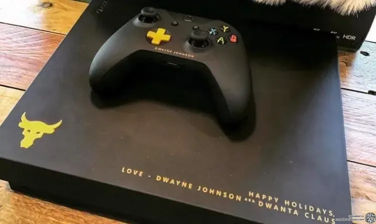 Microsoft Xbox One X The Rock