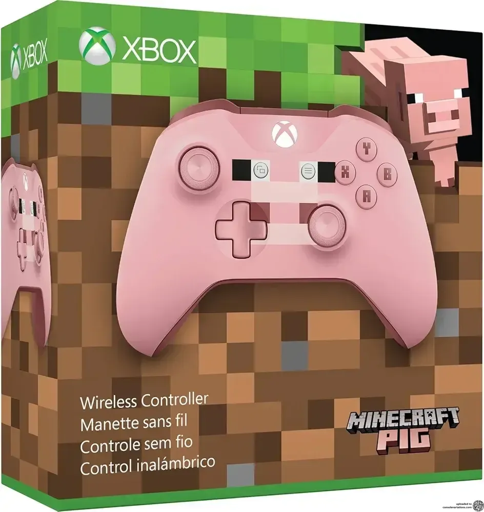 Microsoft Xbox One S MineCraft Pig Controller (EU)