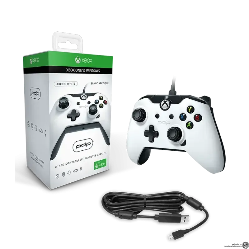 PDP Xbox One Wired Controller - White